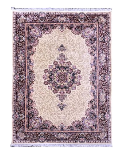 Xalça WovenSoul TB-0487, yun/ipək, rəngbərəng, 100x200 sm