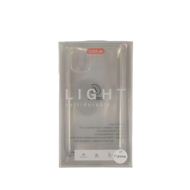 Çexol Coblue Light Apple iPhone 11 Pro Max üçün Transparent