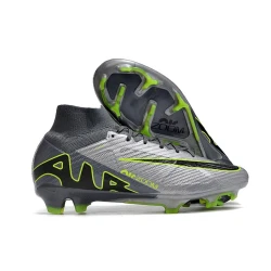 Футбольные бутсы Air Zoom Kahnsport_340, серые/зеленые, размер 41