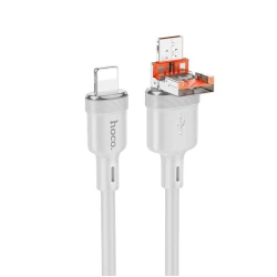 Кабель USB/Type-C to Lightning Hoco U131