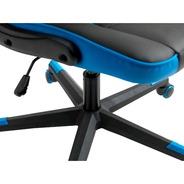 Игровое кресло JYSK Vojens, Черный/Синий Игровое кресло JYSK Vojens, Черный/Синий