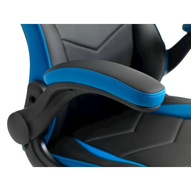 Игровое кресло JYSK Vojens, Черный/Синий Игровое кресло JYSK Vojens, Черный/Синий