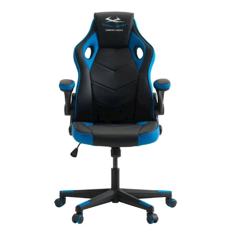 Игровое кресло JYSK Vojens, Черный/Синий Игровое кресло JYSK Vojens, Черный/Синий