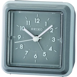 Настольные часы Seiko QHE182N, 8.6x8.6x4.6 см, зеленый