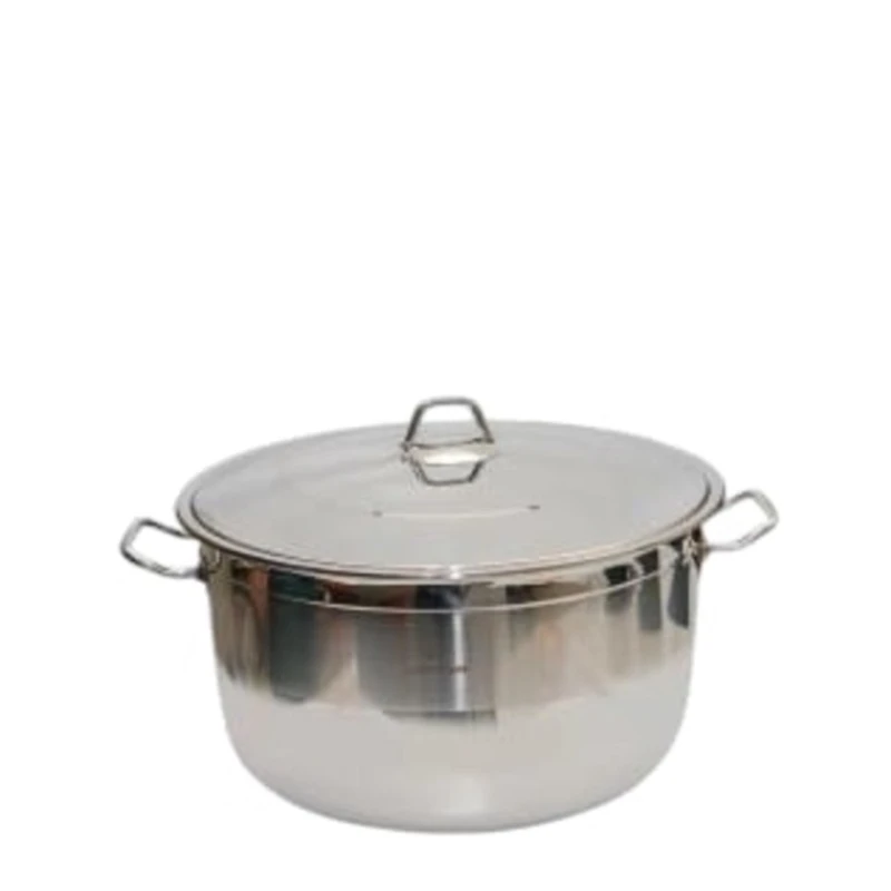 Кастрюля Sofram, нержавеющая сталь, серебристая, 32 см Кастрюля Sofram, нержавеющая сталь, серебристая, 32 см