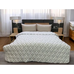 Yorğan MiraNova 057, birnəfərlik, bambuk sintepon, rəngbərəng, 155х215 sm