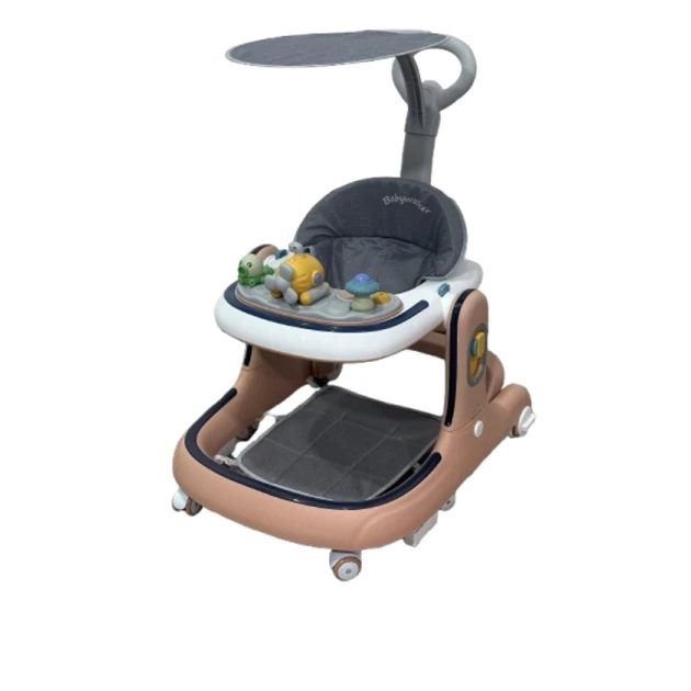 Uşaqlar üçün yerimə arabası 008, plastik, qəhvəyi, 0+ yaş