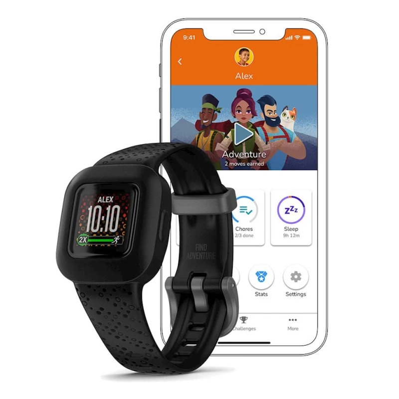 Детские смарт-часы Garmin Vivofit Jr 3 Black Детские смарт-часы Garmin Vivofit Jr 3 Black