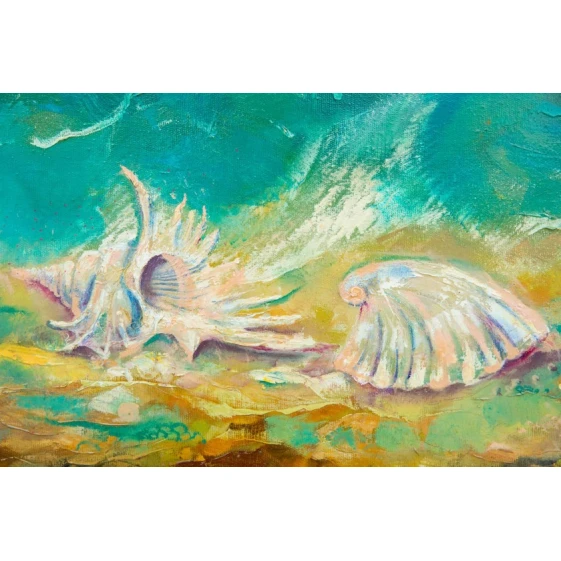 Rəsm Art by Ulviya Kakhramanova Dəniz mehi, kətan, yağlı, 30x120 sm Rəsm Art by Ulviya Kakhramanova Dəniz mehi, kətan, yağlı, 30x120 sm