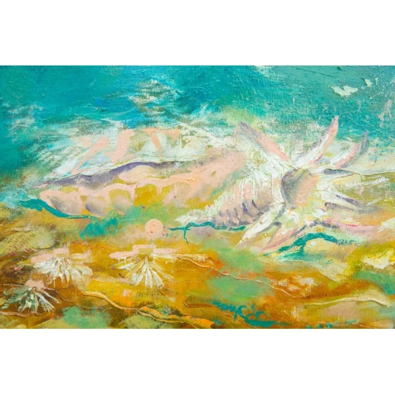 Rəsm Art by Ulviya Kakhramanova Dəniz mehi, kətan, yağlı, 30x120 sm Rəsm Art by Ulviya Kakhramanova Dəniz mehi, kətan, yağlı, 30x120 sm