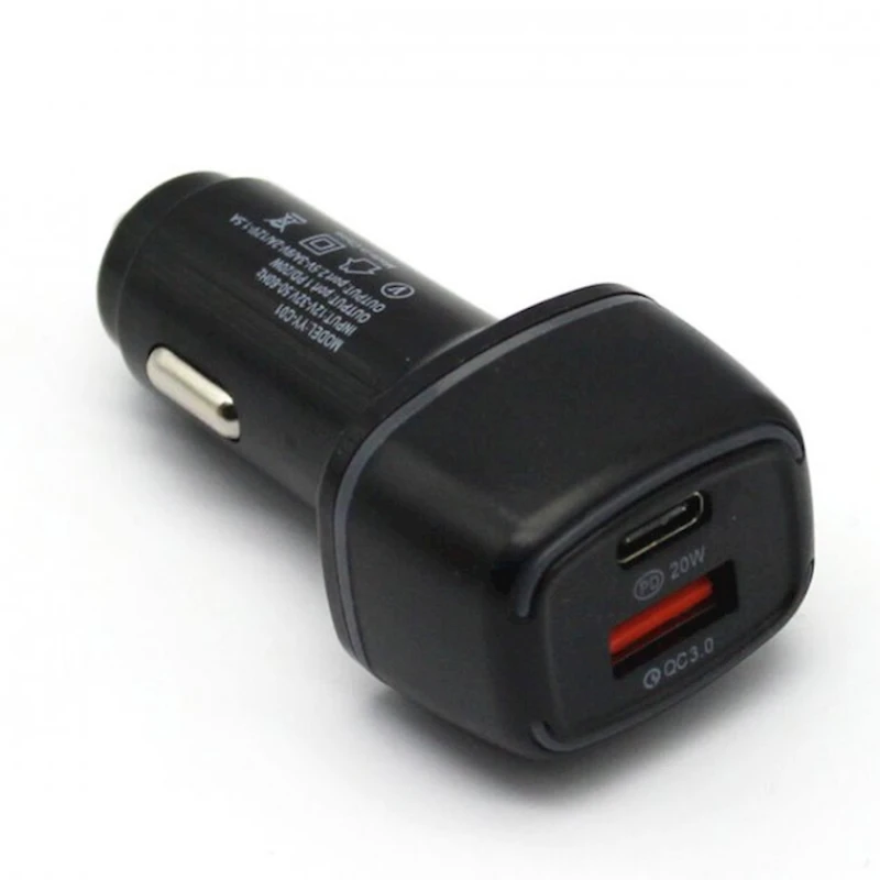 Avtomobil enerji toplama cihazı Car Charger Type-c 20W YY-C01 Avtomobil enerji toplama cihazı Car Charger Type-c 20W YY-C01