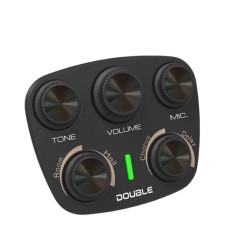 Qitara üçün səs adapteri Double S1 PRO V3, qara