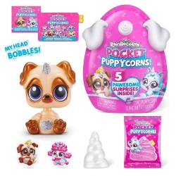 Фигурка-сюрприз Zuru Rainbocorns Pocket Puppycorn, фигурка щенка с аксессуарами, 3+ года Фигурка-сюрприз Zuru Rainbocorns Pocket Puppycorn, фигурка щенка с аксессуарами, 3+ года