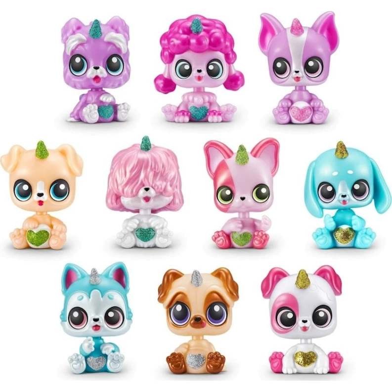 Фигурка-сюрприз Zuru Rainbocorns Pocket Puppycorn, фигурка щенка с аксессуарами, 3+ года Фигурка-сюрприз Zuru Rainbocorns Pocket Puppycorn, фигурка щенка с аксессуарами, 3+ года