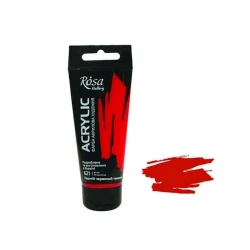 Rəssamlıq akril boya Rosa Gallery 621, kadmium sarı tünd rəngli, 60 ml