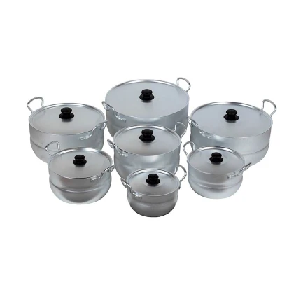 Набор кастрюль Калитва Матрешка 11107, 7 шт, 1.7/2.5/3/4.5/6/8/10 л, алюминий, с крышкой, серебристый Набор кастрюль Калитва Матрешка 11107, 7 шт, 1.7/2.5/3/4.5/6/8/10 л, алюминий, с крышкой, серебристый