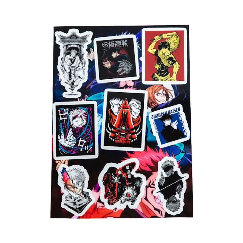 Набор наклеек Jujutsu Kaisen 9 шт