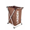 Корзина для белья IP24REM5, коричневая, 38x37x56 см