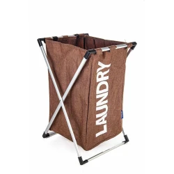 Корзина для белья IP24REM5, коричневая, 38x37x56 см Корзина для белья IP24REM5, коричневая, 38x37x56 см