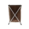 Корзина для белья IP24REM5, коричневая, 38x37x56 см