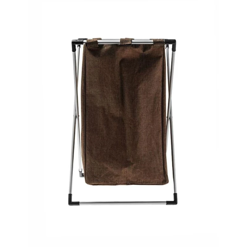 Корзина для белья IP24REM5, коричневая, 38x37x56 см