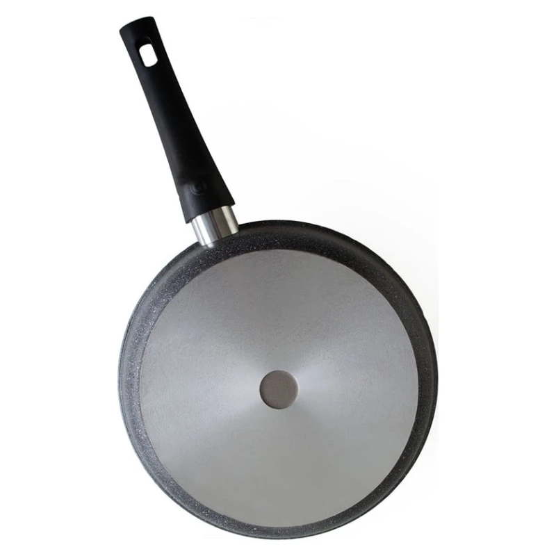 Сковородка Vari Классическая каменная KKLGRBK30228, алюминий, серая, 28 см