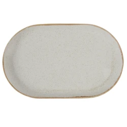 Блюдо Porland Seasons 04ALM002567, 32x20 см, фарфор, бежевый