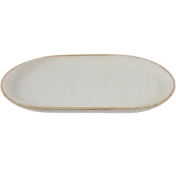 Блюдо Porland Seasons 04ALM002567, 32x20 см, фарфор, бежевый
