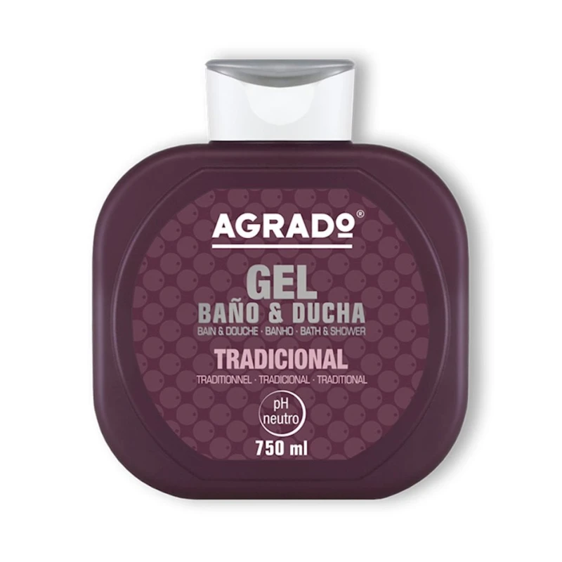 Гель для душа Agrado Traditional Bath and Shower Gel, 750 мл Гель для душа Agrado Traditional Bath and Shower Gel, 750 мл