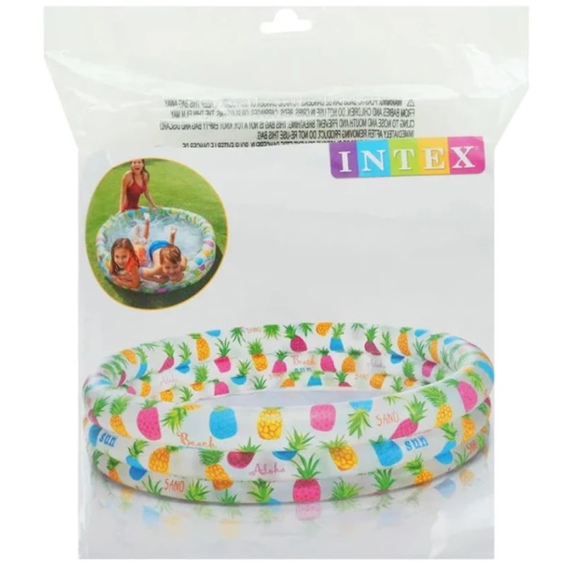 Детский бассейн İntex H59431, разноцветный, 132х28 см, 248 л Детский бассейн İntex H59431, разноцветный, 132х28 см, 248 л