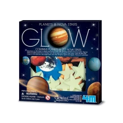 Игровой набор 4M Glow Planets and Nova Stars Box Set, 3+ лет, 20 звезд