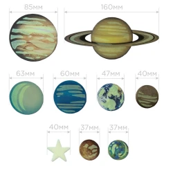 Игровой набор 4M Glow Planets and Nova Stars Box Set, 3+ лет, 20 звезд