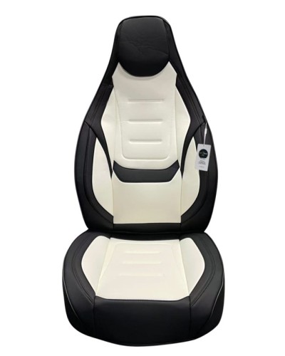 Oturacaq üçün çexol koja model, ağ/qara (avto333) - avto856