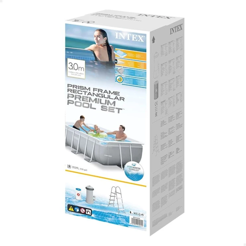 Каркасный бассейн Intex Pool Set-26784, 300x175x80 см