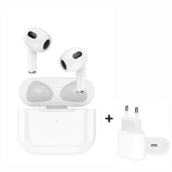 Беспроводные наушники Hoco EW76 White и подарок Iph Headphone PD20W White