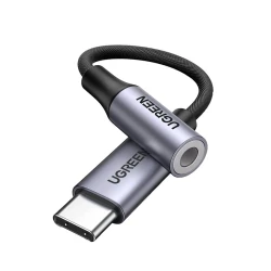 Переходник Ugreen AV161-80154 10 см Grey