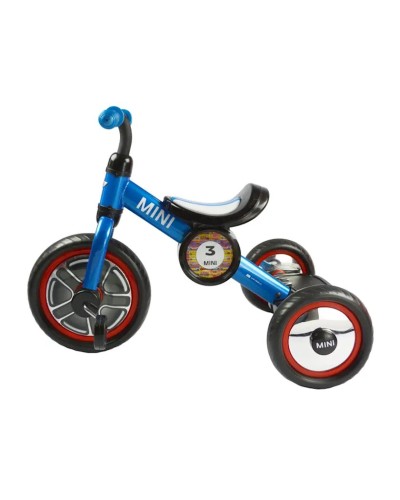 Üçtəkərli velosiped Rastar BMW Mini Cooper Tricycle Bike, 85.7х21.5х47.5 sm, 2-5 yaş, polad, göy