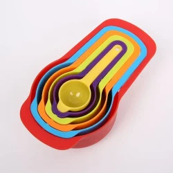 Набор мерных емкостей 891, 2x3.2 см, 2.5x4.2 см, 3.5x5 см, 3.5x6.5 см, 4x7.5 см, 5.5x9 см, разноцветный Набор мерных емкостей 891, 2x3.2 см, 2.5x4.2 см, 3.5x5 см, 3.5x6.5 см, 4x7.5 см, 5.5x9 см, разноцветный