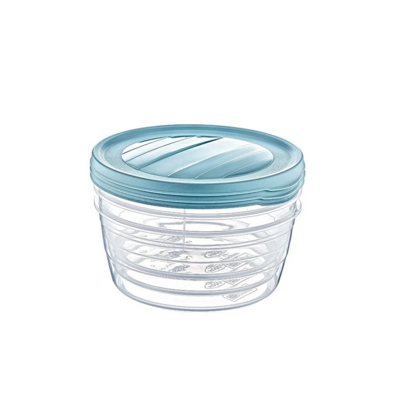 Набор контейнеров для хранения продуктов Hobby Life 021026, 3 шт, 19.3x19.3x12.5 см, пластик, с крышкой, в ассортименте Набор контейнеров для хранения продуктов Hobby Life 021026, 3 шт, 19.3x19.3x12.5 см, пластик, с крышкой, в ассортименте