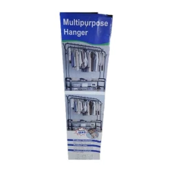 Передвижная вешалка Han400, на колесиках, черная Передвижная вешалка Han400, на колесиках, черная