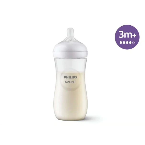 Qidalanma üçün qab Philips AVENT Natural Response 906/01, plastik, 3 aydan, 330 ml