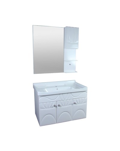 Çanaqlı tumba Gold Banyo 223, plastik/keramika, 80 sm
