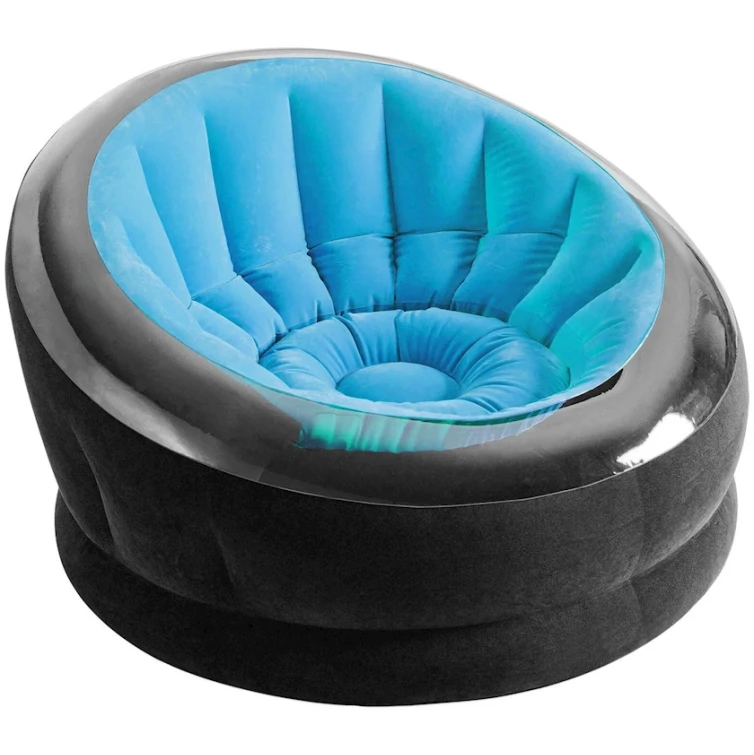 Надувное кресло Intex 68582, синие, 112x109x69 см Надувное кресло Intex 68582, синие, 112x109x69 см