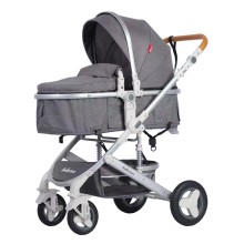 Uşaq arabası Kidilo 530 W, boz