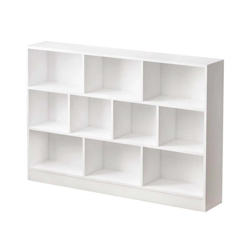 Стеллаж Ev Plus Elves, 105x25x140 см, ЛДСП, белый Стеллаж Ev Plus Elves, 105x25x140 см, ЛДСП, белый