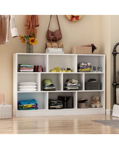 Stellaj Ev Plus Elves, 105x25x140 sm, LDSP, ağ
