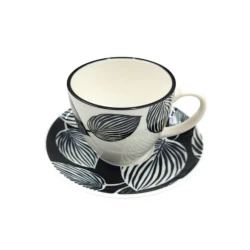 Набор чайный Danny Home HMSD_CH6L, керамика, белый/черный