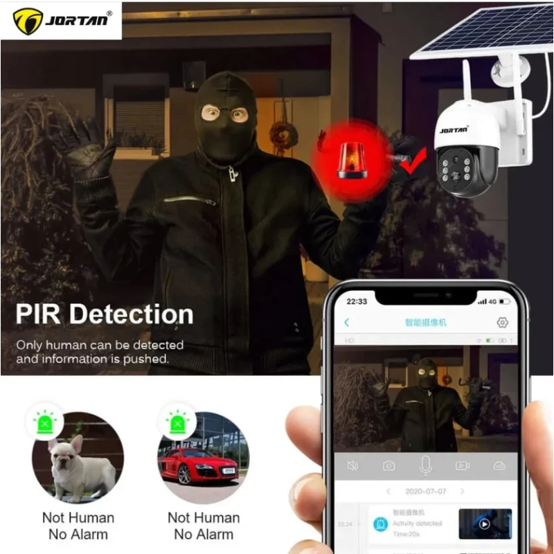 Камера видеонаблюдения Jortan JT-8181 Solar Power Smart Камера видеонаблюдения Jortan JT-8181 Solar Power Smart