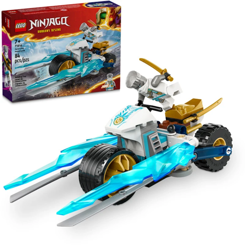 Конструктор LEGO Ninjago Zane's Ice Motorcycle 71816, 7+ лет, 84 элементов