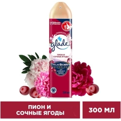 Освежитель воздуха Glade Пион и Ягоды, 300 мл